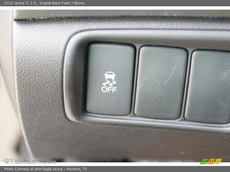 Crystal Black Pearl / Ebony 2012 Acura TL 3.5