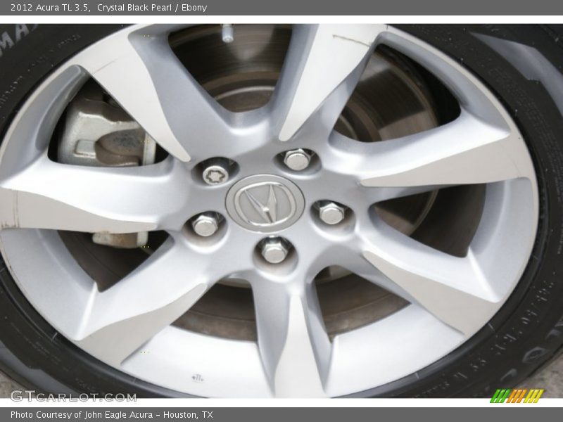 Crystal Black Pearl / Ebony 2012 Acura TL 3.5