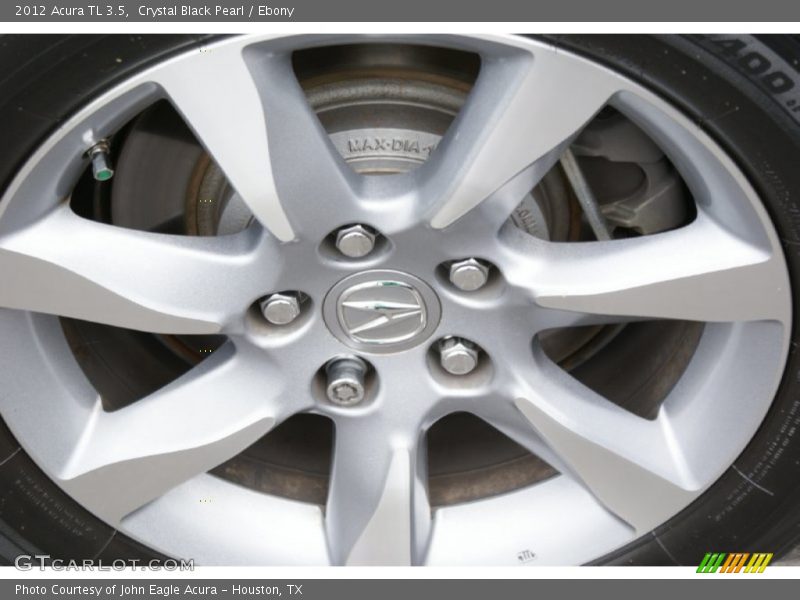 Crystal Black Pearl / Ebony 2012 Acura TL 3.5