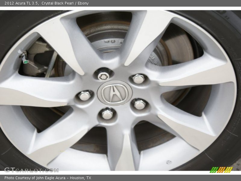 Crystal Black Pearl / Ebony 2012 Acura TL 3.5