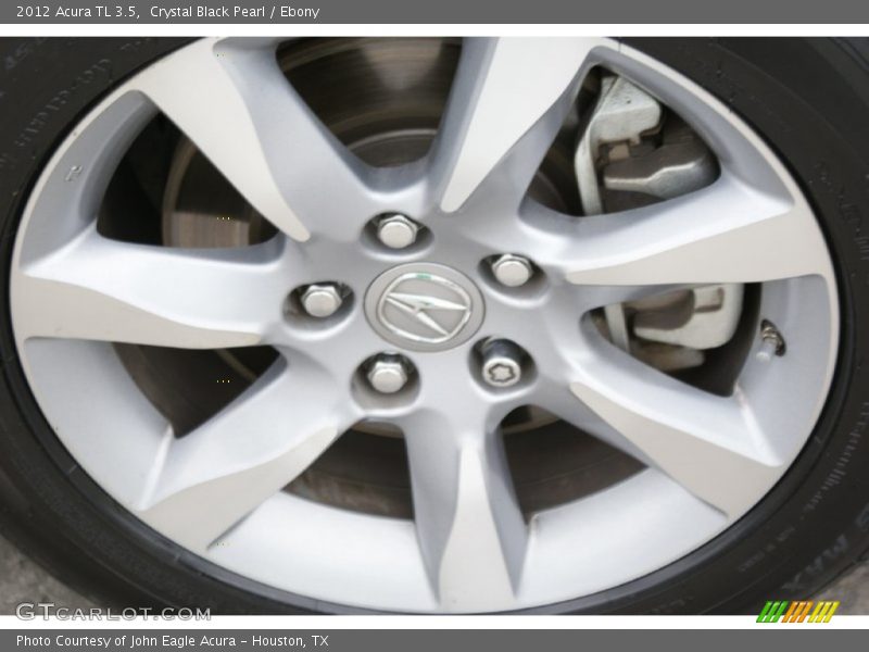 Crystal Black Pearl / Ebony 2012 Acura TL 3.5