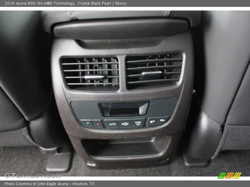 Crystal Black Pearl / Ebony 2016 Acura MDX SH-AWD Technology