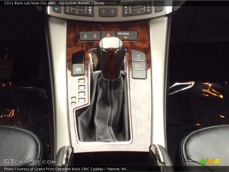 Quicksilver Metallic / Ebony 2011 Buick LaCrosse CXL AWD