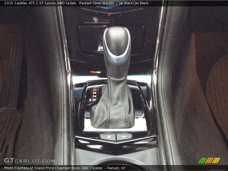 Radiant Silver Metallic / Jet Black/Jet Black 2015 Cadillac ATS 2.0T Luxury AWD Sedan