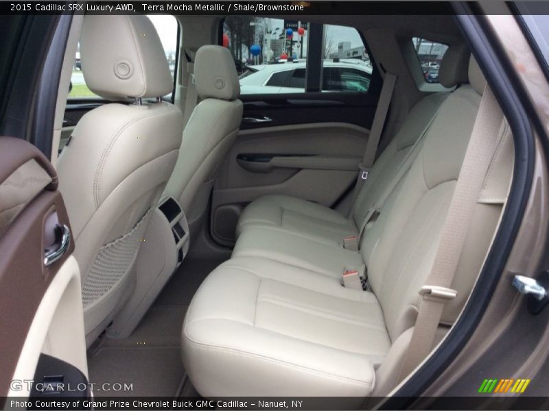 Terra Mocha Metallic / Shale/Brownstone 2015 Cadillac SRX Luxury AWD