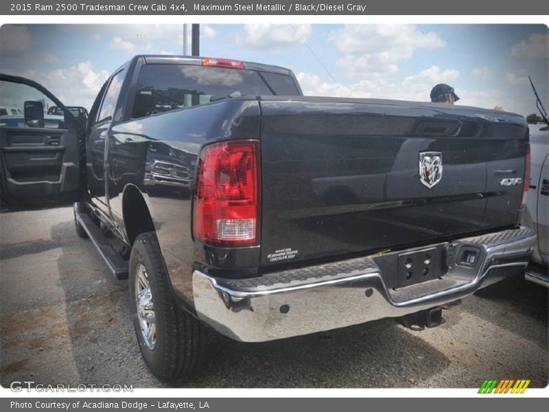 Maximum Steel Metallic / Black/Diesel Gray 2015 Ram 2500 Tradesman Crew Cab 4x4