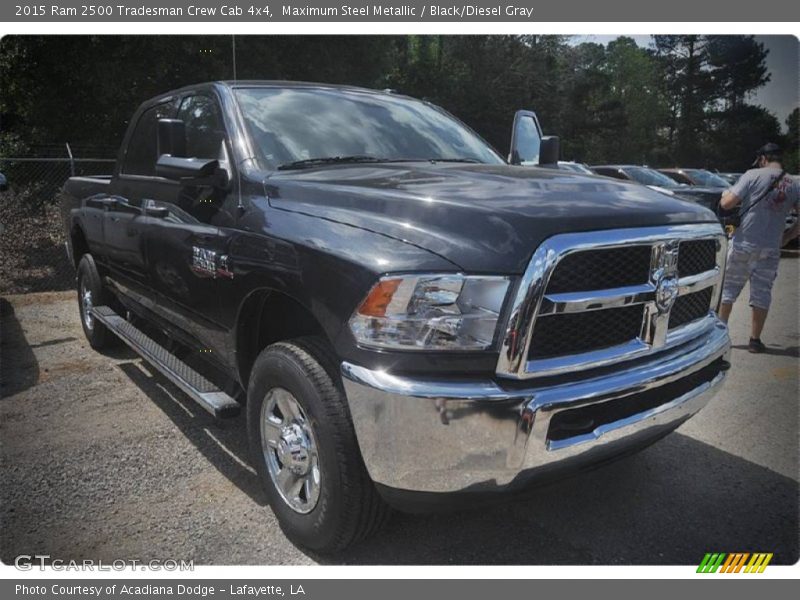 Maximum Steel Metallic / Black/Diesel Gray 2015 Ram 2500 Tradesman Crew Cab 4x4