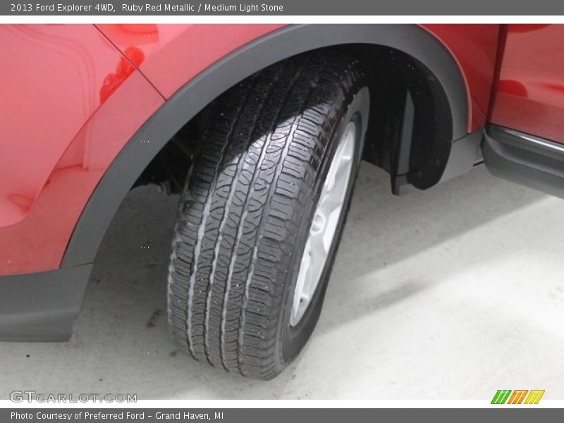 Ruby Red Metallic / Medium Light Stone 2013 Ford Explorer 4WD