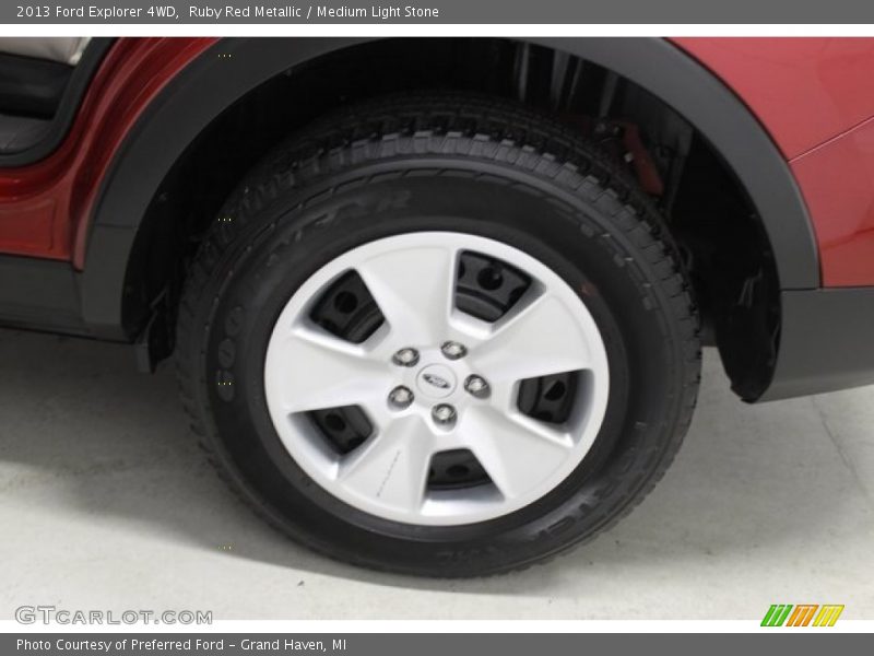 Ruby Red Metallic / Medium Light Stone 2013 Ford Explorer 4WD