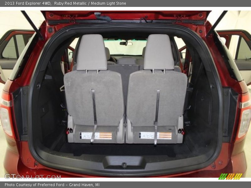 Ruby Red Metallic / Medium Light Stone 2013 Ford Explorer 4WD