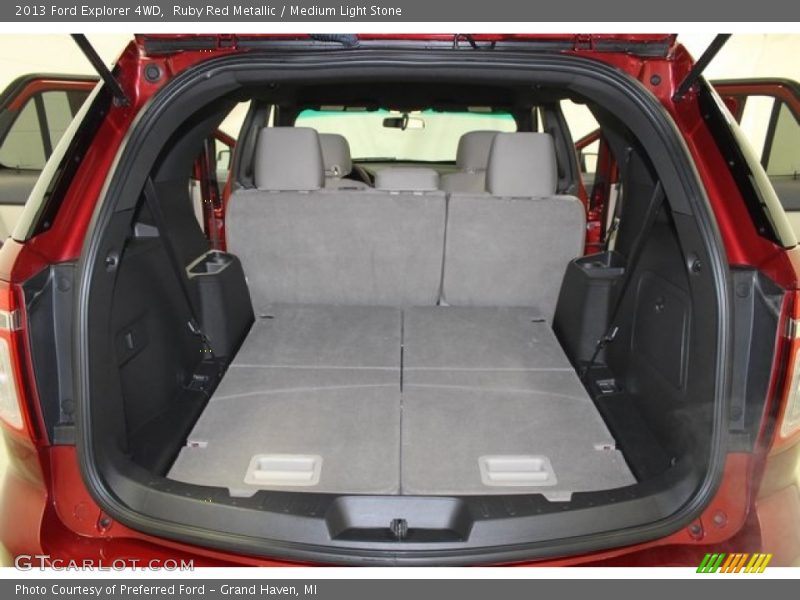 Ruby Red Metallic / Medium Light Stone 2013 Ford Explorer 4WD