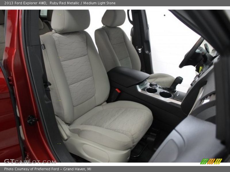 Ruby Red Metallic / Medium Light Stone 2013 Ford Explorer 4WD