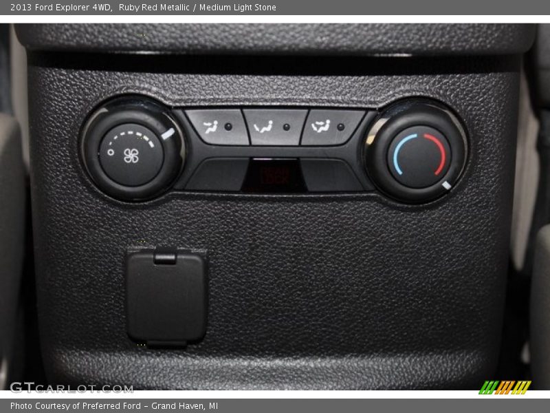 Ruby Red Metallic / Medium Light Stone 2013 Ford Explorer 4WD