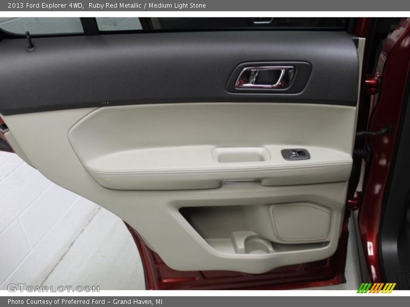 Ruby Red Metallic / Medium Light Stone 2013 Ford Explorer 4WD