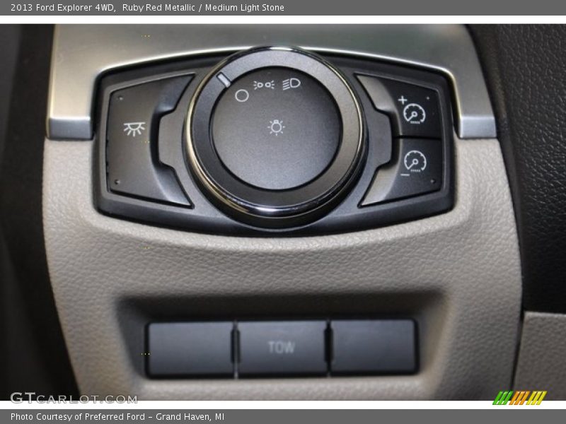 Ruby Red Metallic / Medium Light Stone 2013 Ford Explorer 4WD
