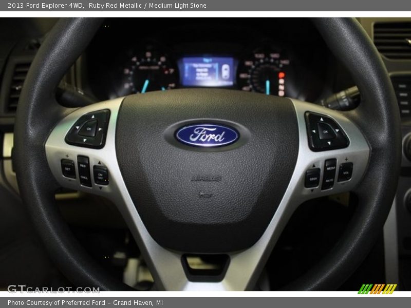 Ruby Red Metallic / Medium Light Stone 2013 Ford Explorer 4WD