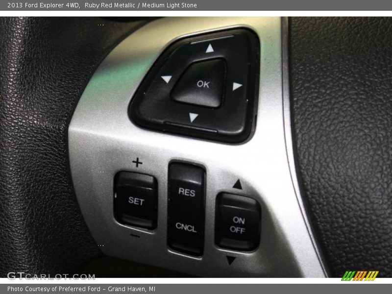 Ruby Red Metallic / Medium Light Stone 2013 Ford Explorer 4WD