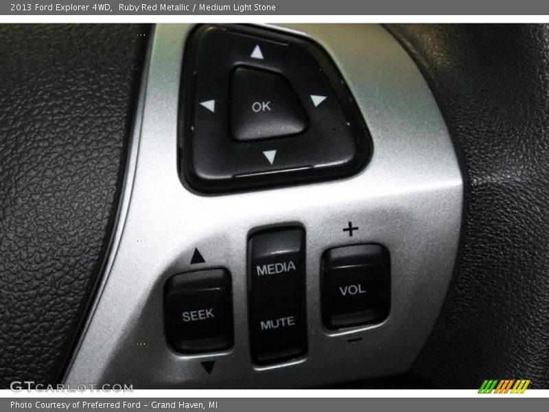 Ruby Red Metallic / Medium Light Stone 2013 Ford Explorer 4WD