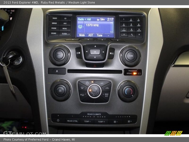 Ruby Red Metallic / Medium Light Stone 2013 Ford Explorer 4WD