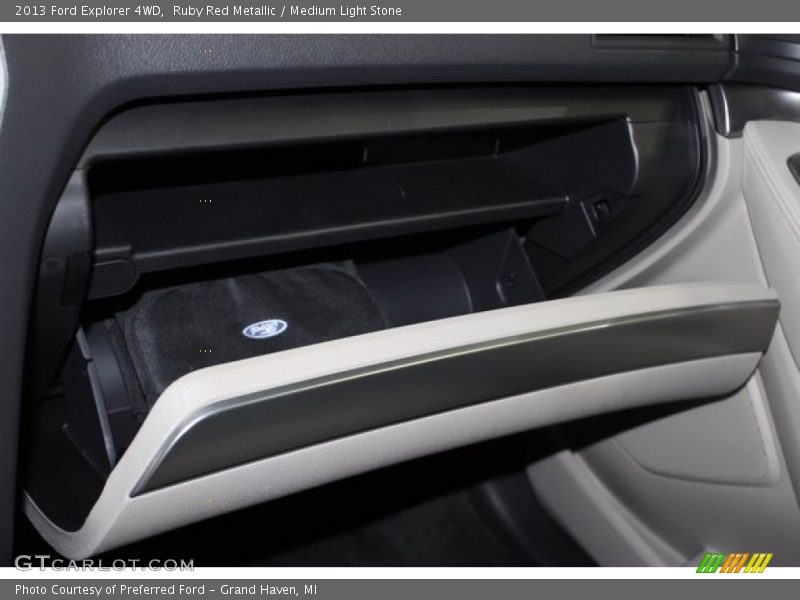 Ruby Red Metallic / Medium Light Stone 2013 Ford Explorer 4WD