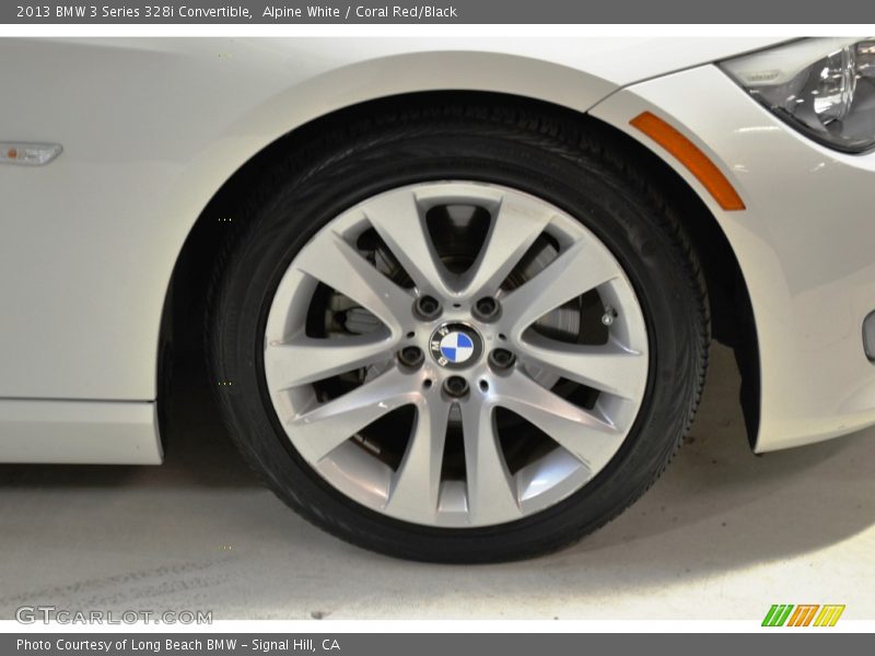 Alpine White / Coral Red/Black 2013 BMW 3 Series 328i Convertible