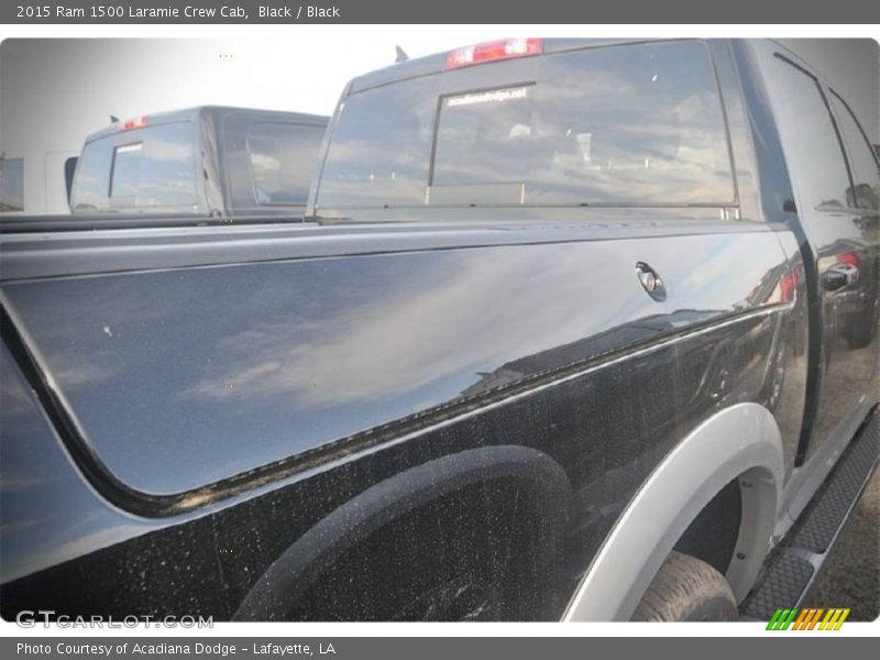 Black / Black 2015 Ram 1500 Laramie Crew Cab