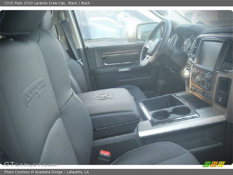 Black / Black 2015 Ram 1500 Laramie Crew Cab