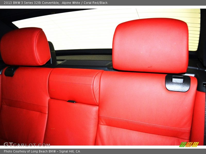 Alpine White / Coral Red/Black 2013 BMW 3 Series 328i Convertible
