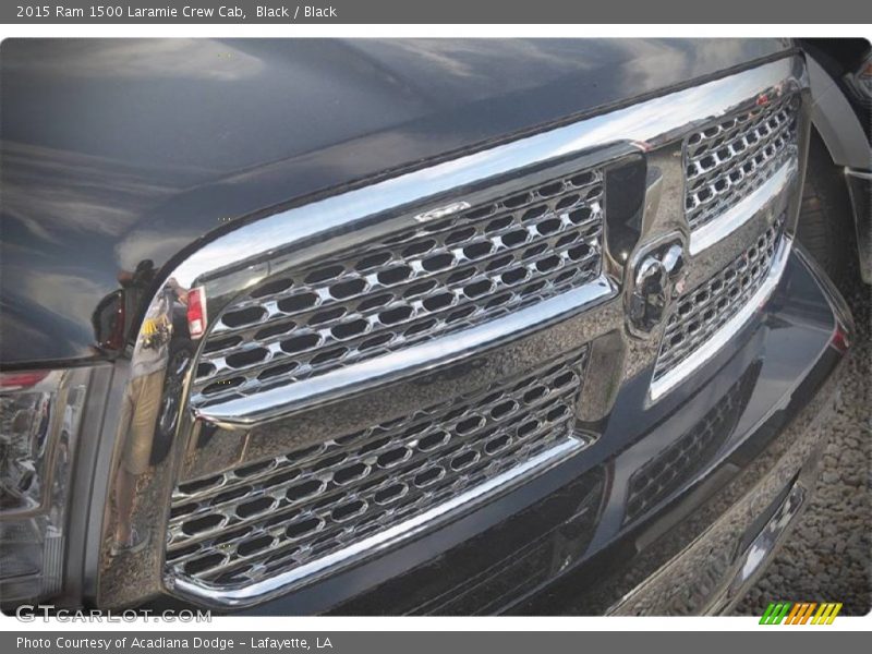 Black / Black 2015 Ram 1500 Laramie Crew Cab