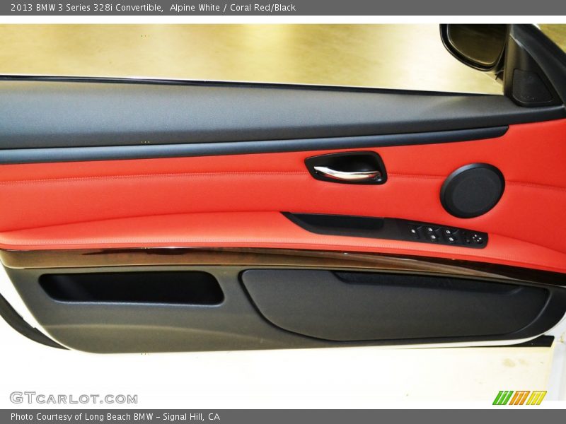 Alpine White / Coral Red/Black 2013 BMW 3 Series 328i Convertible