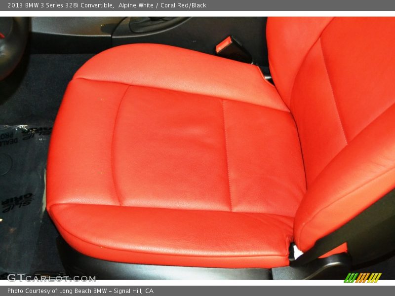 Alpine White / Coral Red/Black 2013 BMW 3 Series 328i Convertible