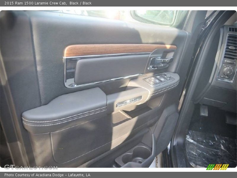 Black / Black 2015 Ram 1500 Laramie Crew Cab