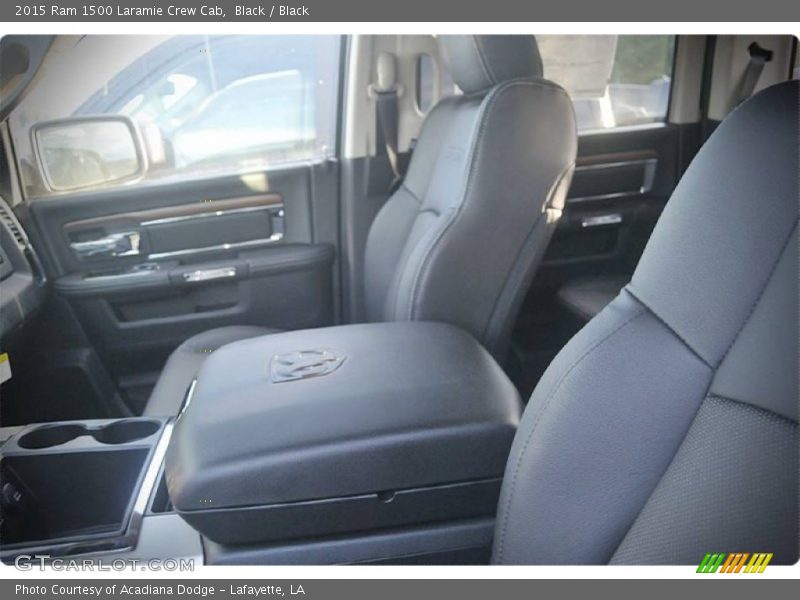 Black / Black 2015 Ram 1500 Laramie Crew Cab