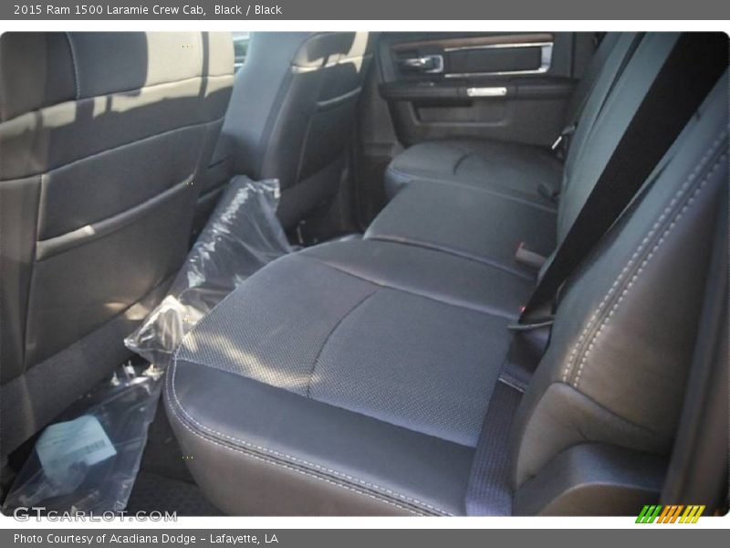 Black / Black 2015 Ram 1500 Laramie Crew Cab