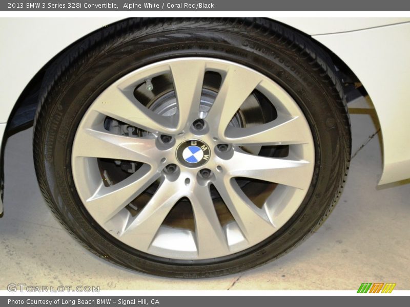 Alpine White / Coral Red/Black 2013 BMW 3 Series 328i Convertible