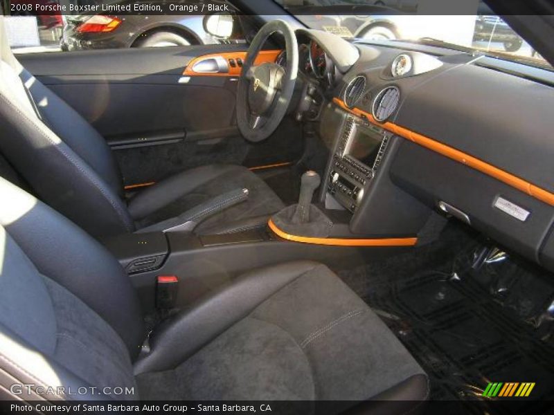 Orange / Black 2008 Porsche Boxster Limited Edition