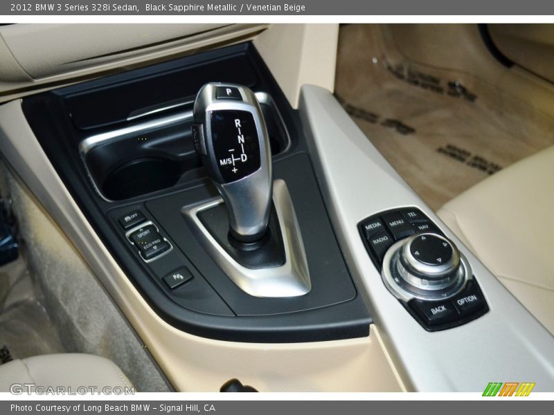 Black Sapphire Metallic / Venetian Beige 2012 BMW 3 Series 328i Sedan