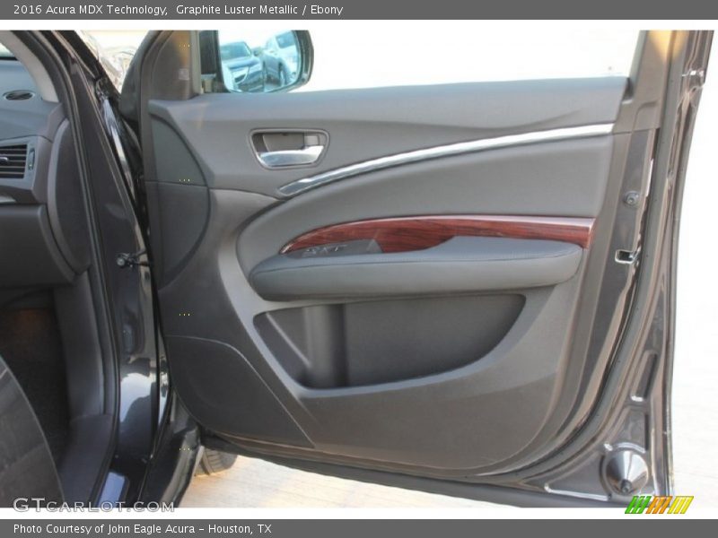 Graphite Luster Metallic / Ebony 2016 Acura MDX Technology