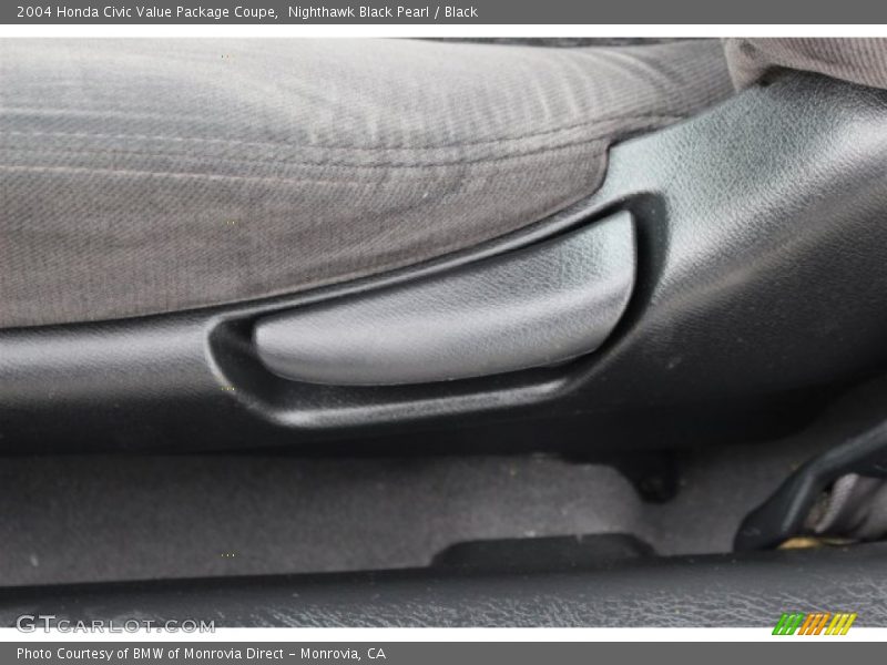 Nighthawk Black Pearl / Black 2004 Honda Civic Value Package Coupe
