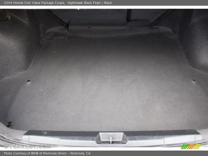  2004 Civic Value Package Coupe Trunk
