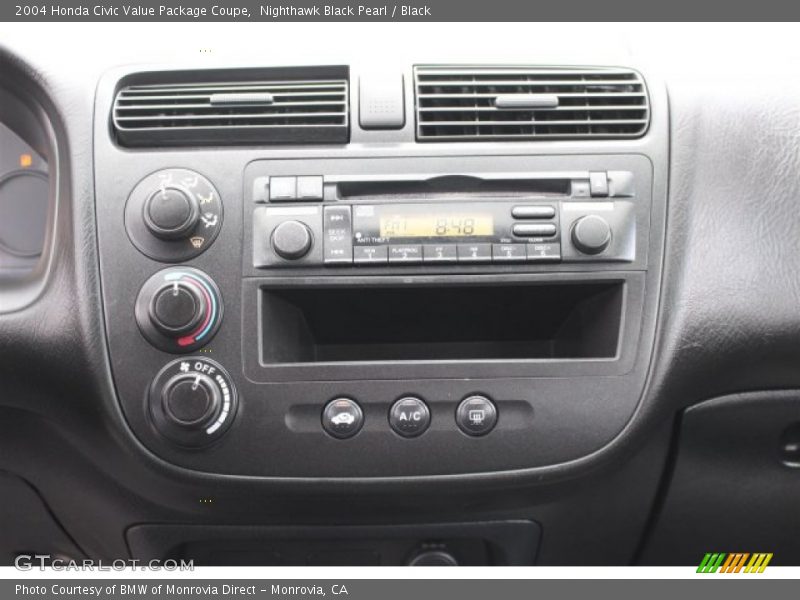 Audio System of 2004 Civic Value Package Coupe