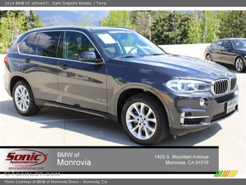 Dark Graphite Metallic / Terra 2014 BMW X5 xDrive35i