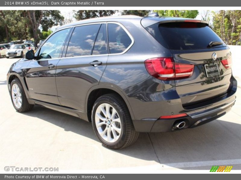 Dark Graphite Metallic / Terra 2014 BMW X5 xDrive35i
