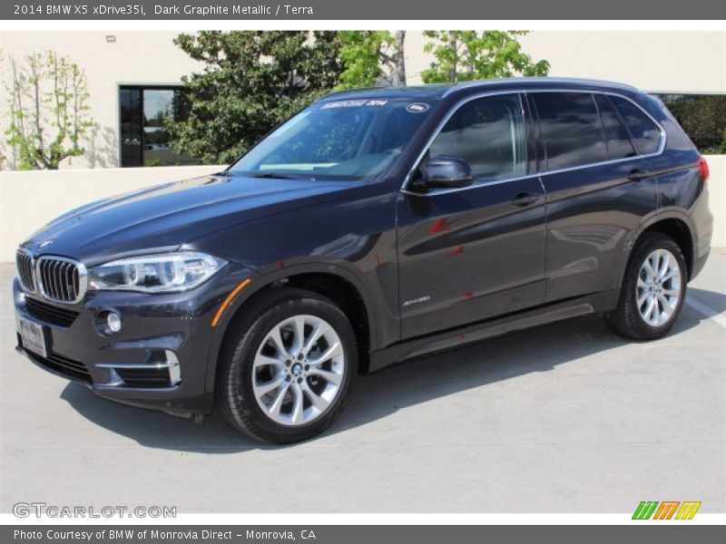 Dark Graphite Metallic / Terra 2014 BMW X5 xDrive35i