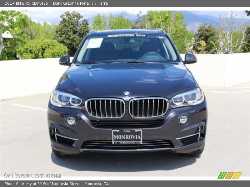 Dark Graphite Metallic / Terra 2014 BMW X5 xDrive35i