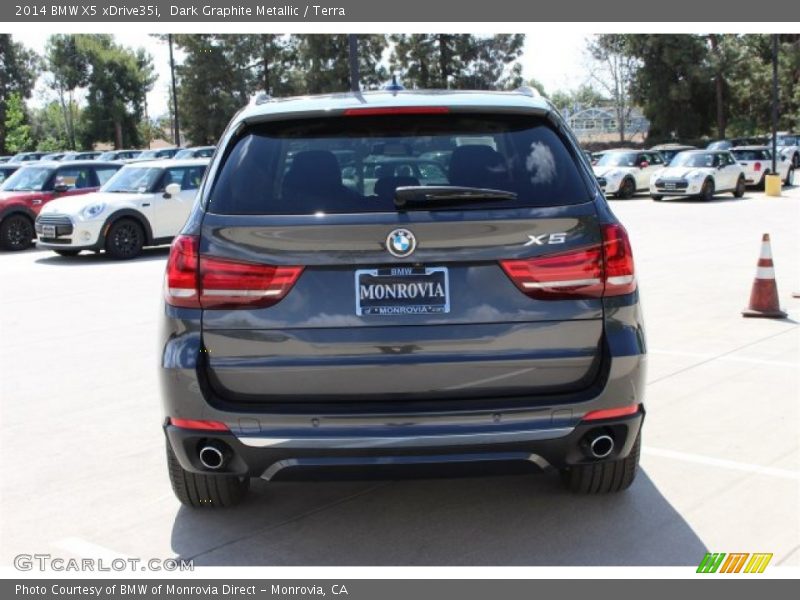 Dark Graphite Metallic / Terra 2014 BMW X5 xDrive35i