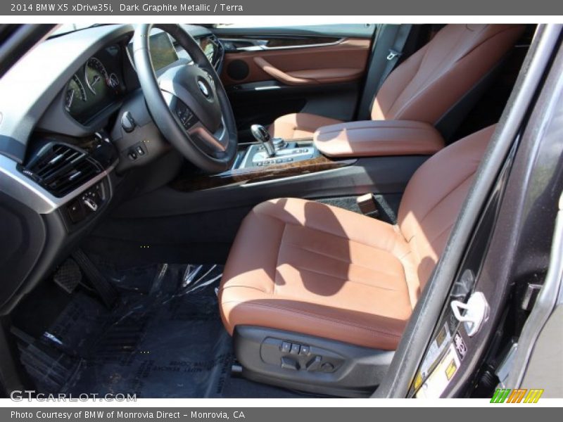 Dark Graphite Metallic / Terra 2014 BMW X5 xDrive35i