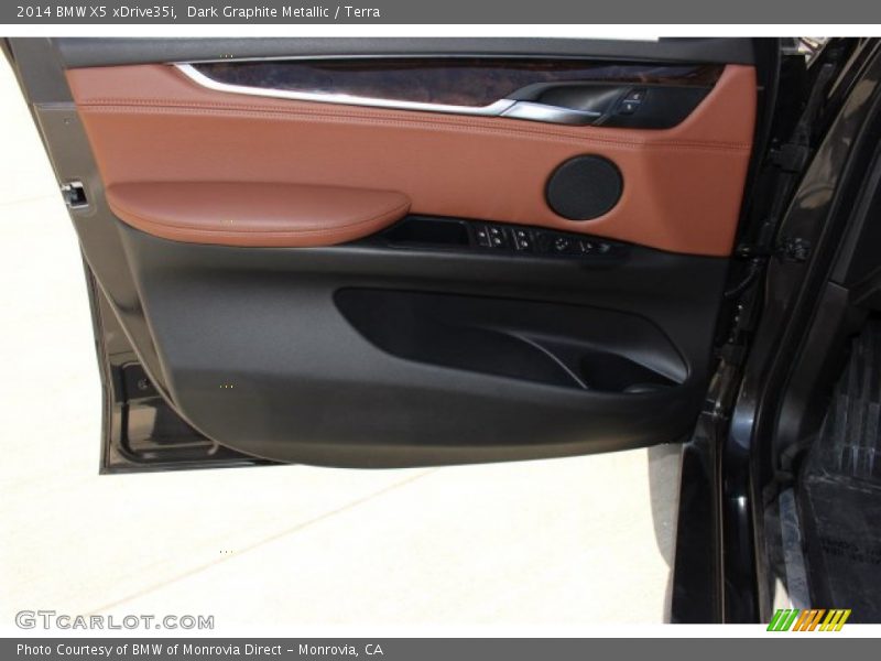 Dark Graphite Metallic / Terra 2014 BMW X5 xDrive35i
