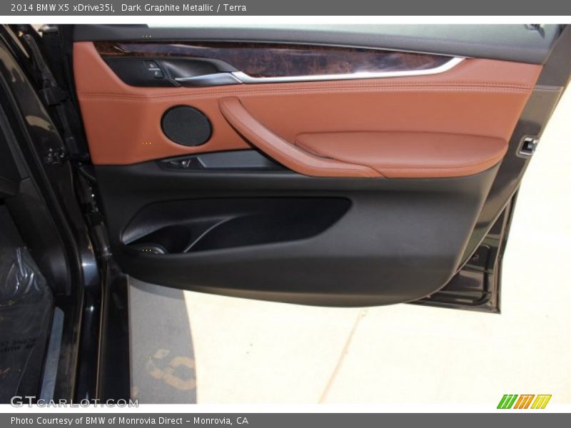 Dark Graphite Metallic / Terra 2014 BMW X5 xDrive35i