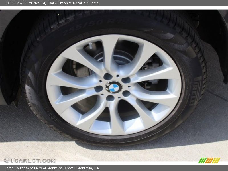 Dark Graphite Metallic / Terra 2014 BMW X5 xDrive35i